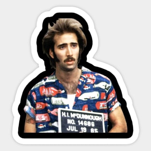 Raising Arizona Funny HI McDonough Sticker